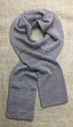 Halda Hita Plain Knit Scarf with Sparkly Shimmer